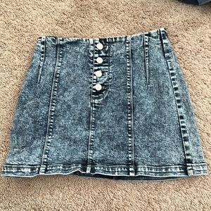 Jean skirt